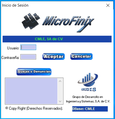 Vista microfinix
